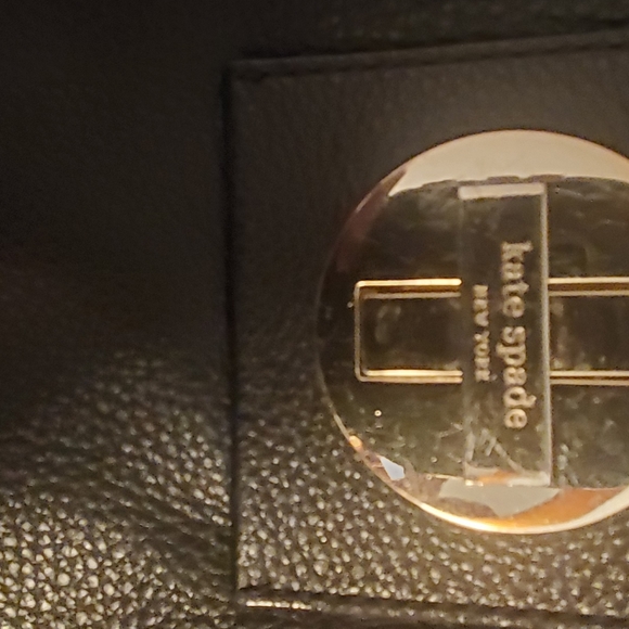 Kate Spade Black Pebble Leather Shoulder Bag - Picture 4 of 9